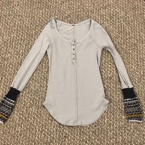 free people knit top